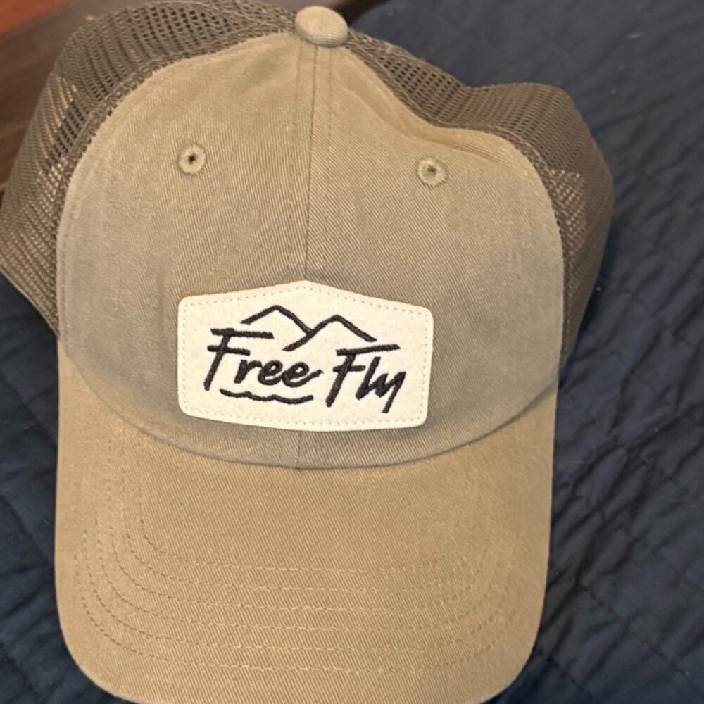 Free Fly Summit Low Pro Trucker Hat, Fatigue, NWT